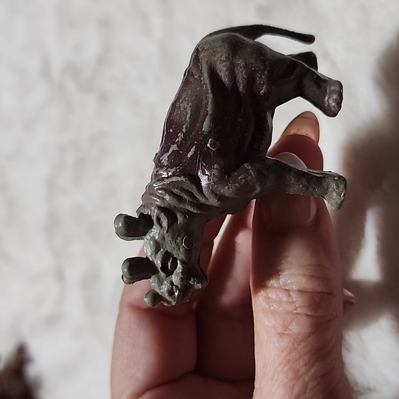 VINTAGE  HARD PLASTIC ANIMALS TOYS,  BUNDLE  OF 5 ANIMALS. - Picture 4 of 11